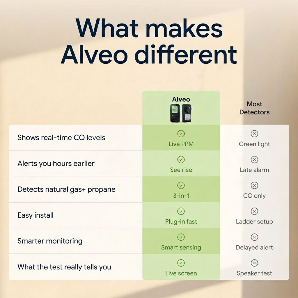 Alveo Gas & CO Detector — gallery image 3