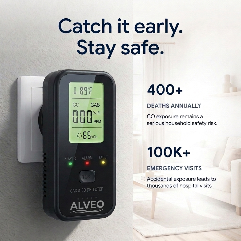 Alveo Gas & CO Detector — gallery image 9