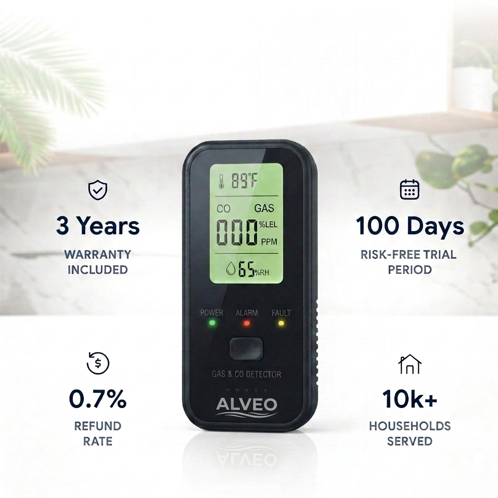 Alveo Gas & CO Detector — gallery image 4