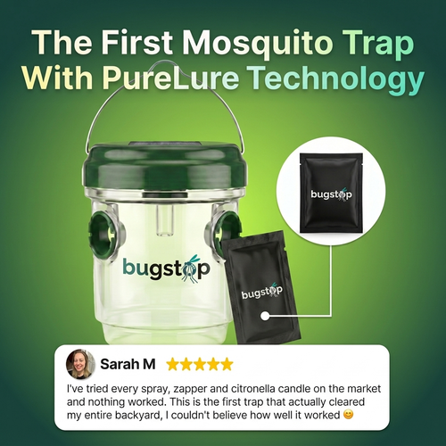 BugStop mosquito trap with PureLure technology
