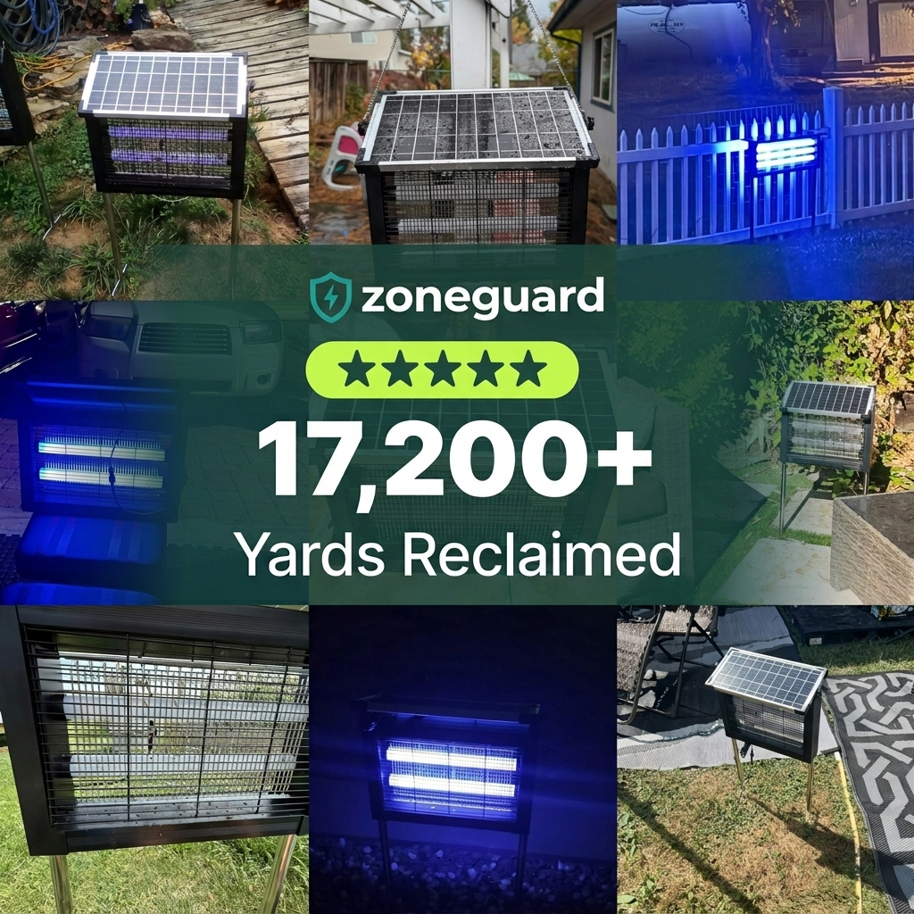 ZoneGuard Solar Bug Zapper — 5