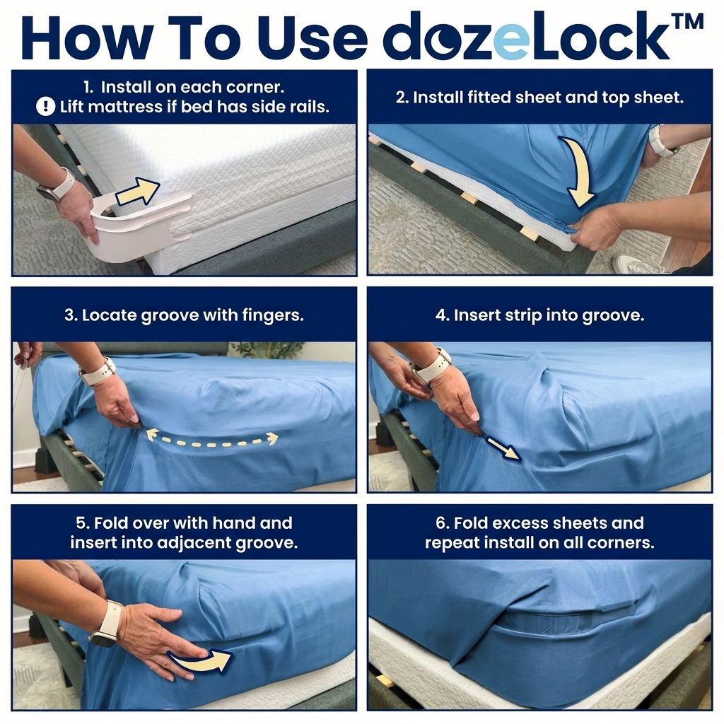DozeLock sheet holders